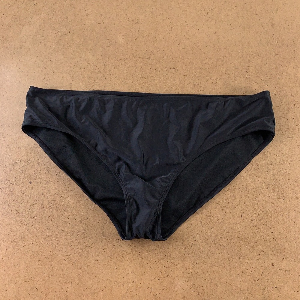 Meet.Curve Women's Size 4XL Black Fashion Full Coverage Bikini Swim Brief New